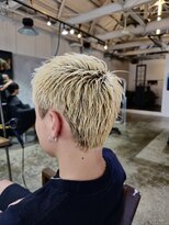 アノ(Ano.)&nbsp;メンズショート短髪抜きっぱなしスパイキーショート