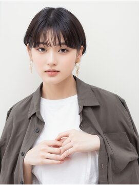 シュガー 仙台宮城野区(&Sugar) クール大人美人ボブウルフ外国人風アッシュカラーダークモード
