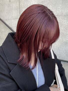 ノラジャーニー(NORA Journey) 【徳岡】ワインレッド/暖色カラー/ボルドー/チェリーピンク