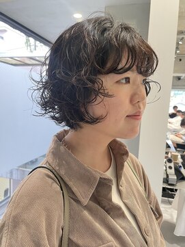 フィルムス 表参道(FILMS) ココアベージュ/黒髪/クラゲヘアー/オリーブグレー/ボブ/表参道