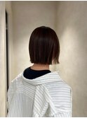 切りっぱなしボブ/ショート/ショートボブ