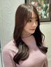 【藤田限定】女性限定カット+髪質改善カラー+ミニシャンプーセット