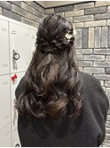 TOKIO シンプルハーフアップ ヘアセット