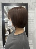 乾かすだけで決まるストレートボブ(中区紙屋町)