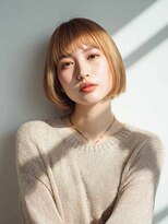 トクテ 吉祥寺(tokute) くびレイヤーエモージュグレージュカラーくびれショート/吉祥寺