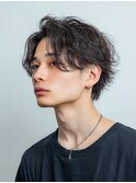 MEN'S HAIR/ブルーブラック/フェザーパーマ/千葉駅