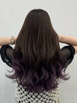 ノーバル バイ シエスタ 池袋(NoVal by siesta)&nbsp;パープル×グラデーション