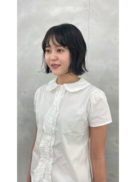 エンドリンク(endlink) くびれヘアレイヤーカットベリーショート外ハネボブ