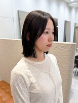 シュク 高円寺(SYUK)&nbsp;大人レイヤーボブ/顔周りカット/くびれボブ【SYUK高円寺】kanna