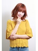 ふわっと柔らかいエアリーボブ