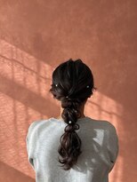 ヘアセット専門サロン by OKINAWA WATABE WEDDING 北谷店&nbsp;編みおろし