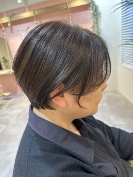アットティー 金沢八景(at tee...) 大人の丸みショート×顔まわりカット