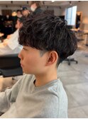 ルーズパーマ/シャドウパーマ/刈り上げマッシュ/千葉駅/関祐翔