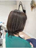 ◆40代50代/白髪ぼかしハイライト/ひし形外ハネ