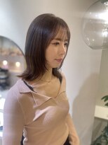 レイ(Lei)&nbsp;レイヤーカット　ミディアム　ハッシュカット