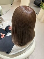 トワ 仙台店(toi)&nbsp;髪質改善・ベージュブラウン【高柳 咲恵】