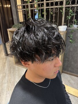 アトリエルタン 堺店(atelier Le Temps) マッシュカット×ツイストスパイラル