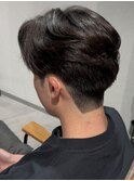 毛流れニュアンスパーマ