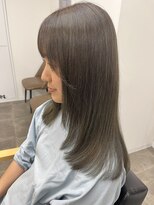クワイア 川崎店(0choir)&nbsp;アッシュグレージュ×結べるレイヤー○emi ワンホンレイヤー