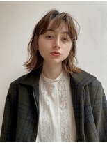 ブランク(BLANK) レイヤーボブにニュアンスパーマ