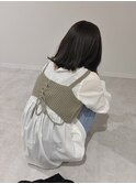 オリーブグレージュ/透明感カラー/グレージュ