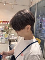 ステラ ヘア デザイン サロン(STELLA hair design salon)&nbsp;柔らかシアーグレージュ×ハンサムショート 【由比藤】
