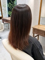 ウルッシュ(Urlush) 艶感ナチュラルストレート×柔らかブラウン