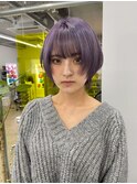 クラゲヘア ミニボブ 成人式 レイヤーカットウルフボブレイヤー
