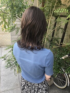ニコアヘアデザイン(Nicoa hair design) 暗めアッシュブラウンで色落ちを防ごう