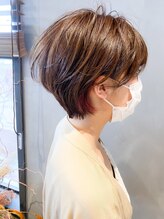ヘアー ワークス ボナ 前橋店(HAIR WORKS bona.) シンプルショート