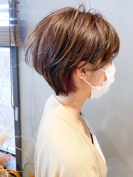 ヘアー ワークス ボナ 前橋店(HAIR WORKS bona.) シンプルショート