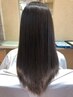 【髪質改善】フルカラー+髪質改善プラチナトリートメント　静岡／駿河区