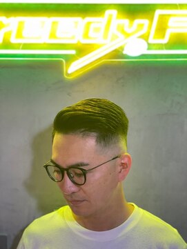 グリーディーフォックス 代々木(Greedy FOX) かき上げヘア/サイドパート/韓国マッシュ/フェードカット/代々木