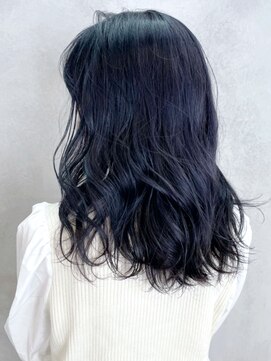 アイティーバイアルバム 藤沢店(IT by ALBUM) ブルーバイオレット_セクションカラーペールベージュ_ba334911