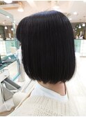 シンプルボブスタイル