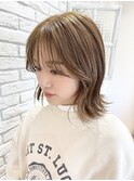 【Anniy】ハイトーン外ハネ結べるボブ