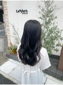 大人スタイリッシュ 暗髪グレーブルージュ