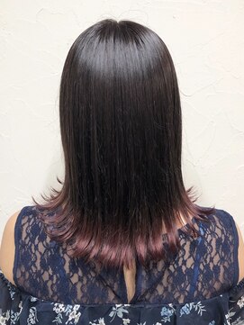 サンルーム(SUN room) 大人カラーワインレッドグラデーション　moro