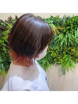 ゴッドヘアーアンドメイク 高崎店(GOD Hair&Make) 裾カラー
