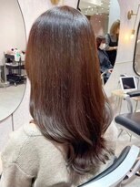 ルームバイシー 新宿(Loom. by Sea)&nbsp;韓国風前髪×ショコラアッシュ【韓国ヘア/髪質改善/新宿】