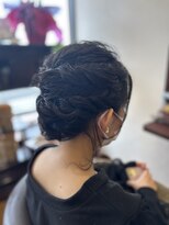 ヘアモード 美結(hair-mode)&nbsp;編み下ろし/ウェディングパーティ/ダウンスタイル