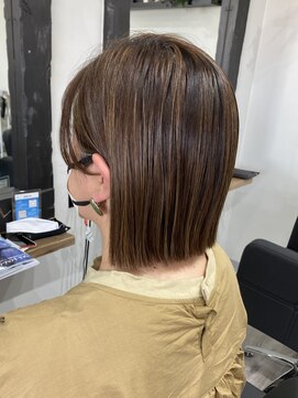 リリー(.LILY) ヘイリーボブ、ハイライト