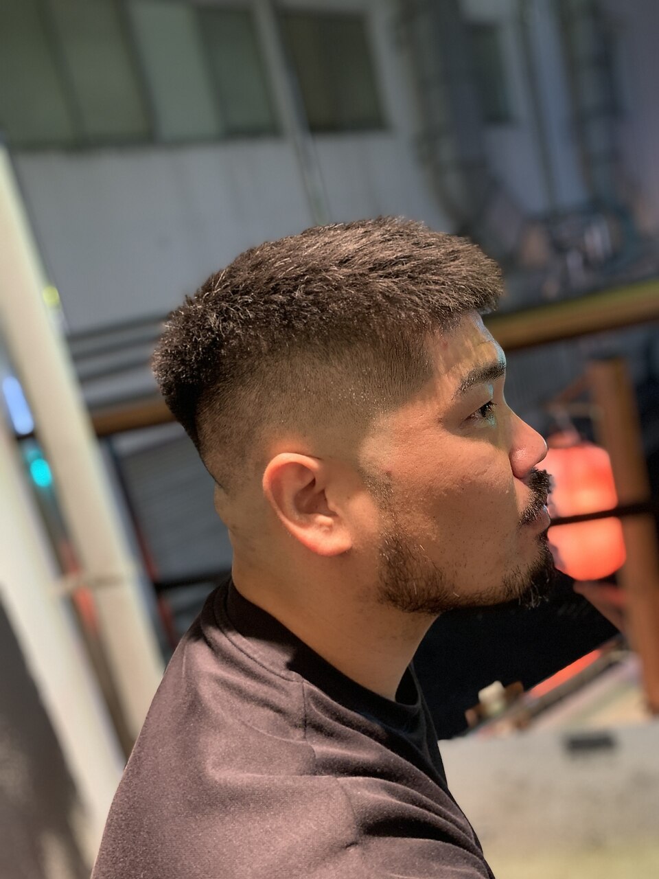 FRANK’S CHOPSHOP 総柄 ハット barber フェードカット FRANK'S CHOPSHOP 総柄 ハット barber フェードカット（ハード