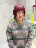 ウルフ/赤髪/ピンクヘア