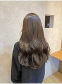 透明感たっぷりアッシュカラー
