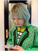 ライムグリーン×ウルフ
