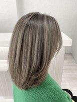 ネックス 表参道本店(nex)&nbsp;nex表参道明るい白髪染めナチュラルベージュ30代40代50代60代