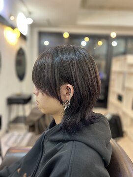 ラビス(Lovis) セミディ/シアーカラー/魅力倍増カール/ダークアッシュ