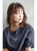 【GEEKS渋谷】ワンカール/くびれヘア/夏カラー/20代30代/ウルフ