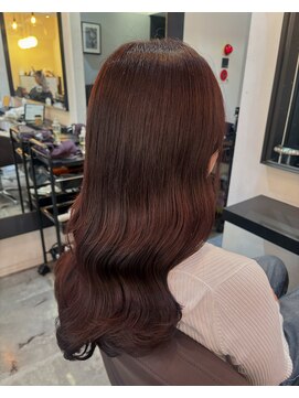 サロンドミルク 溝の口店(salon de MiLK) ピンクブラウン